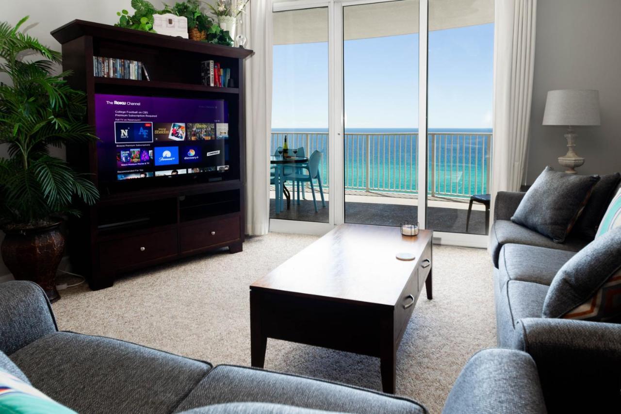 Beachfront! Master On Gulf No Resort Fees! Panama City Beach Exterior foto